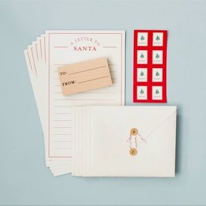 Letters to Santa Stationary Set